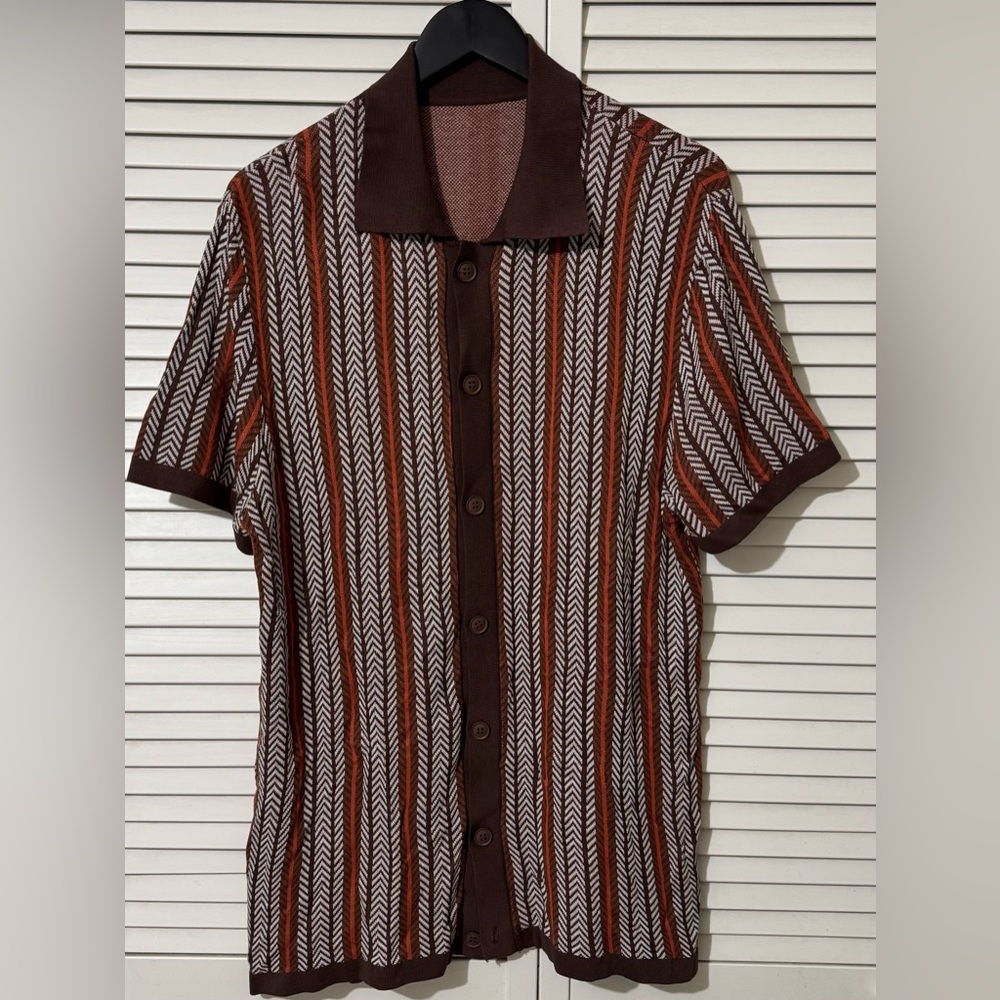 Vintage Men’s Knit Shirt - No Tags - XL